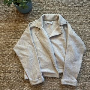 Cozy Flap Collar Cardigan